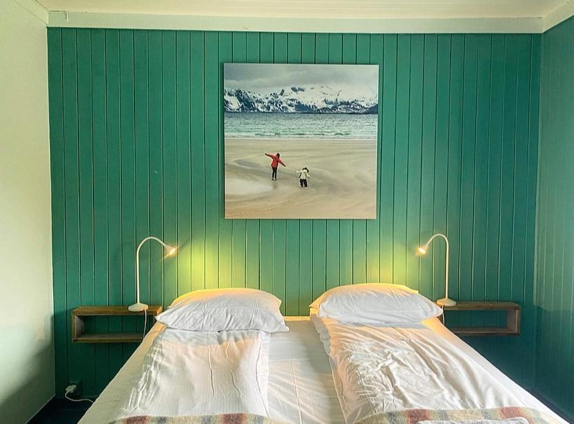 Notnes Midnattsol Guesthouse Skrova Exteriér fotografie